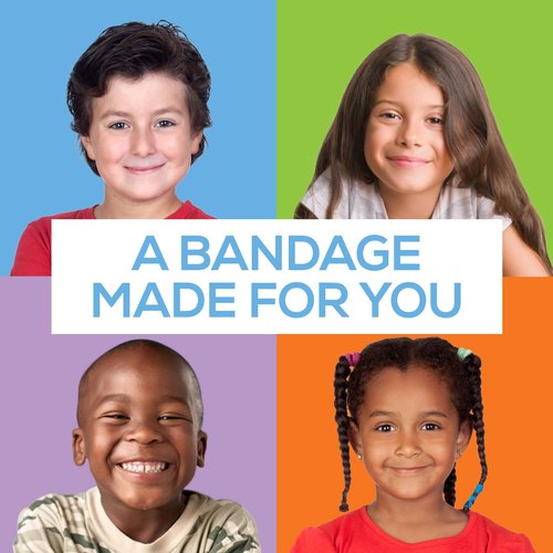 Tru-Colour Skin Tone Shade Fabric Bandages, Resealable Bag (120 Count) – Flexible, Waterproof, PFAS-Free Adhesive Strips Help Protect Cuts, Scrapes, Scratches – Multicolor