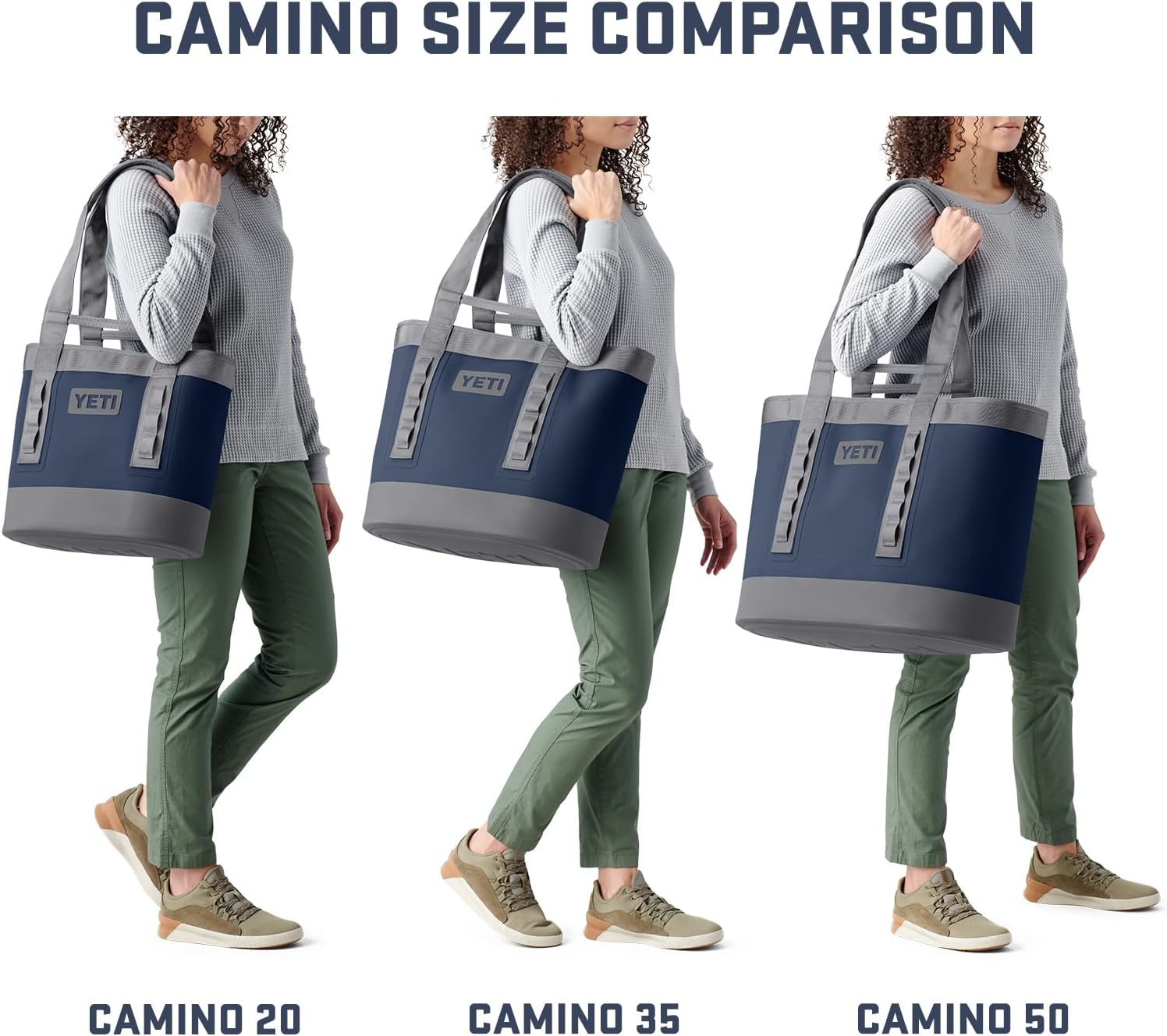 YETI Camino 50 Carryall - Durable Waterproof Tote Bag with Internal Dividers for All-Purpose Use