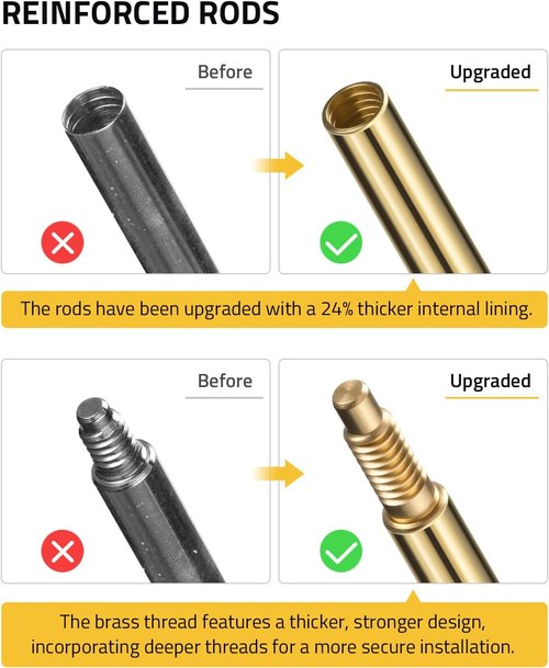 CVLIFE Gun Cleaning Kit - Universal Cleaning Solution for .177, .22, 9mm, .357, .40, .45 | Complete Set for Rifles & Handguns