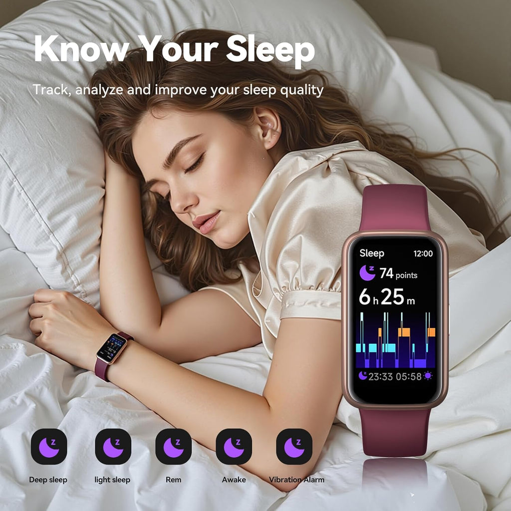 Skiennix Smart Watch - 1.47" Color Screen Fitness Tracker with 100+ Sport Modes & Heart Rate Monitor | Waterproof