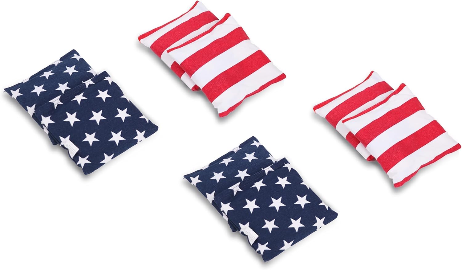 Sport Beats Cornhole Bags - Regulation Weight & Size Set of 8 with Carry Case | Durable & High-Quality