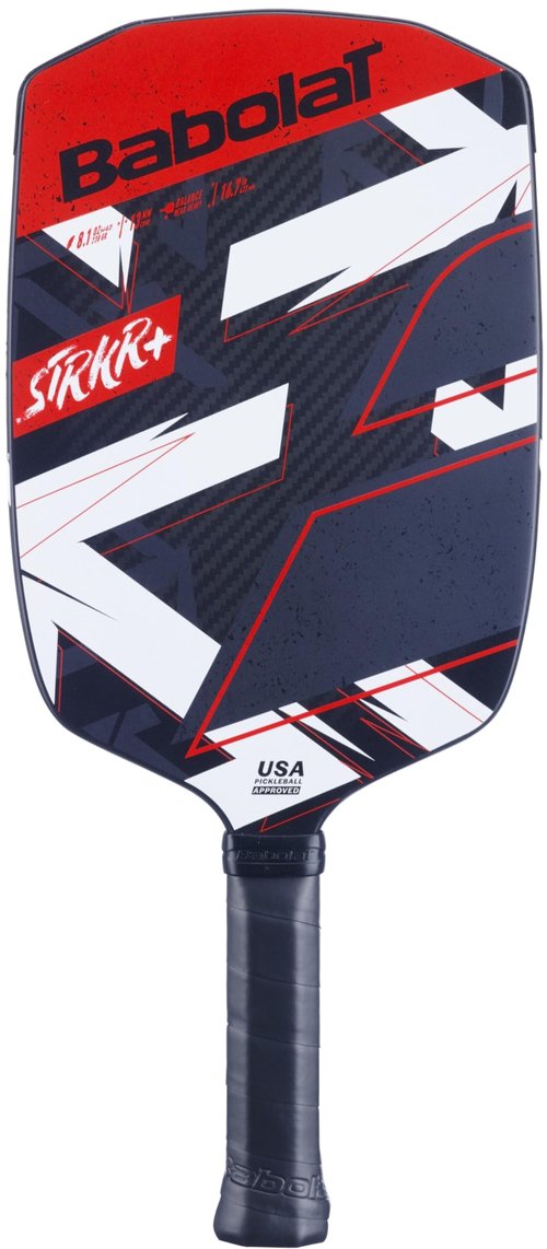 Babolat STRKR + Pickleball Paddle (Black/Red)