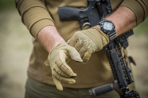 Helikon-Tex Range Line, Range Tactical Gloves, Multicam/Coyote A, X Large/Regular