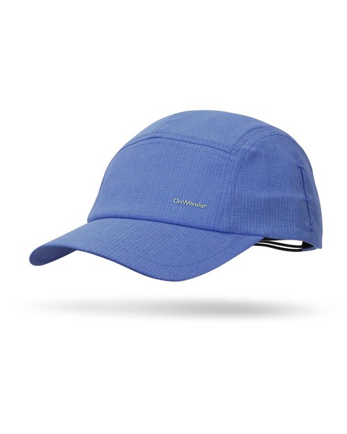 OnWander Performance Hat for Women Men, Lightweight Breathable Mesh Running Hat, Sport Cap for Golf, Cycling, Tennis Blue