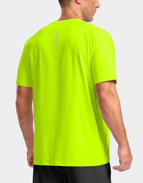 G Gradual Men's Athletic Workout T-Shirts - Moisture-Wicking Short Sleeve Performance Tee for Gym & Running