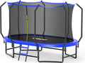 ORCC Oval Outdoor Trampoline - Safe Recreational Gymnastics Trampoline for Kids | Heavy-Duty Steel Frame