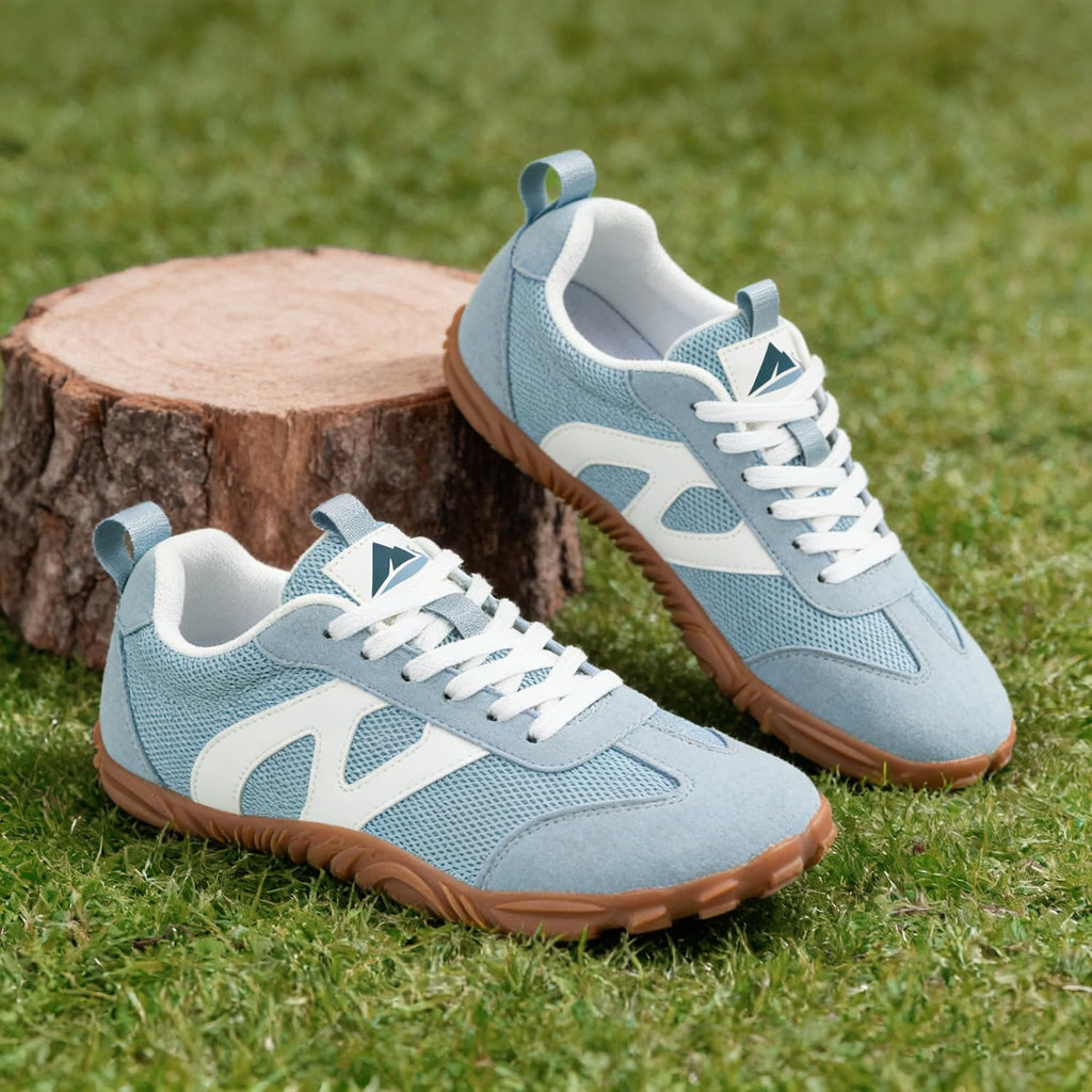 Skiennix Barefoot Sneakers - Minimalist Trail Running Shoes for Men & Women | Wide Toe Box, Perfect for Hiking & Biking