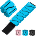 ADLIFE Adjustable Wrist And Ankle Weights - 2 Lbs Set for Home Gym, Yoga, Pilates, Running | Unisex