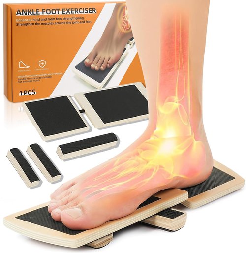 Ankle Foot Strengthener & Balance Board, Physical Therapy Equipment for Sprained Ankle Recovery, Plantar Fasciitis Relief and Posture Correction