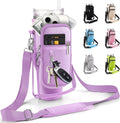 Stanley 40 oz Tumbler Carrier Bag - Phone Pocket & Adjustable Sling Sleeve Holder | Simple Modern Design