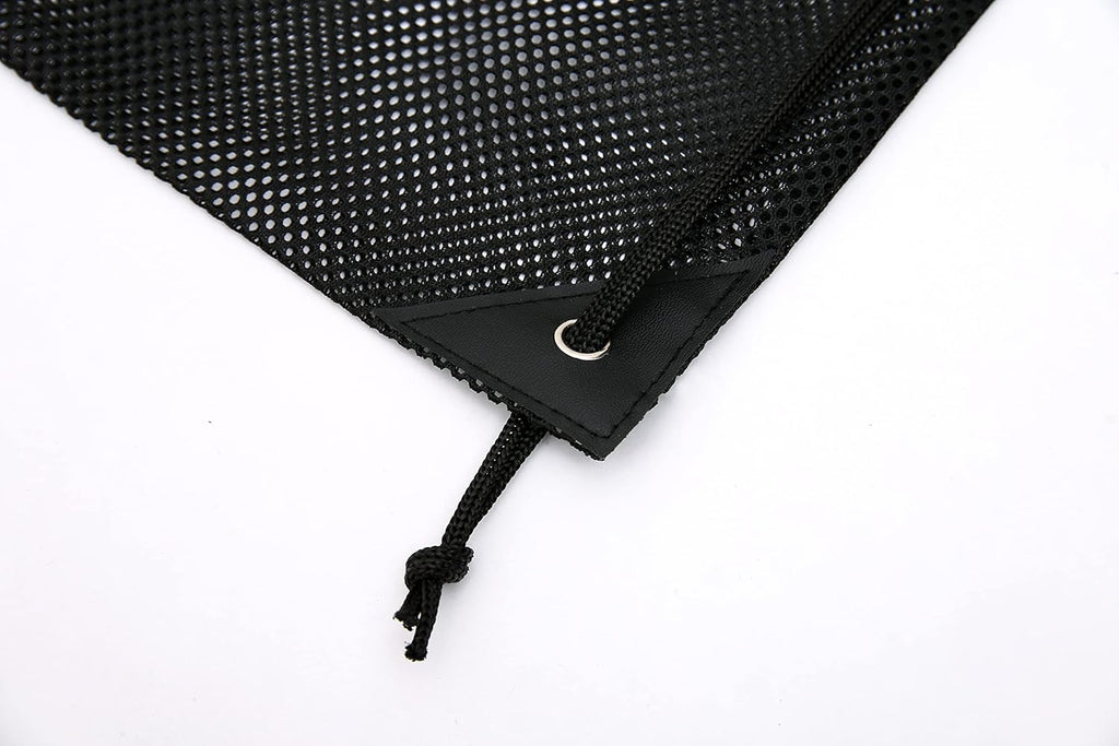Palmhomee Mesh Drawstring Bags - Pack of 4 for Sports, Gym, Laundry & Beach - Mixed Sizes