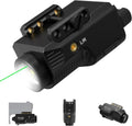 LaserMax Pistol Laser Light Combo - 800 Lumens Green Laser & Flashlight for Glock & Rifle | Rechargeable Battery