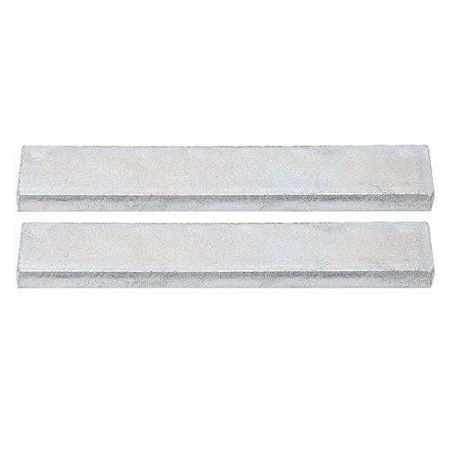 Stainless Steel Bars 2Pcs, 3.8 * 0.7'' Steel Rectangular Weights for Weighted Vest Weight-Bearing Training Toysandgames Strength Training