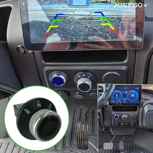 JOEEGO Direction Shifting Switch Assembly Fits for Evolution EV Golf Cart, Replaces OEM# 2.04.0916, DNR FNR Switch