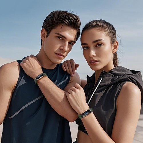 VNDAPT 3 Pack Elastic Braided Bands Compatible with Fitbit Luxe Band Women Men, Adjustable Nylon Straps Stretchy Replacement Wristband for Fitbit Luxe/Luxe Special Edition Fitness Tracker