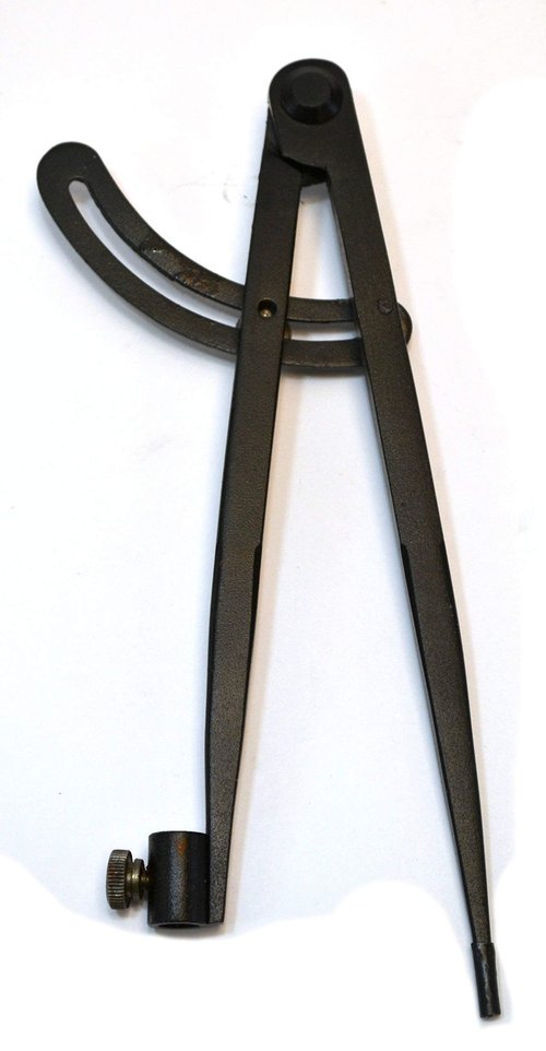 Groz 01551 8" Wing Compass, powder coated finish