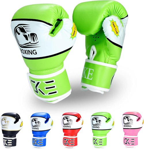 CKE Kids Boxing Gloves - Durable Training Gear for Ages 5-12 | Perfect for Punching Bags & Kickboxing