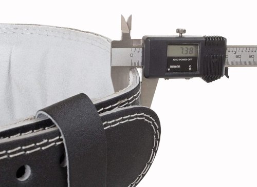 Grizzly Fitness 6-Inch Padded Pacesetter Training Belt, Medium