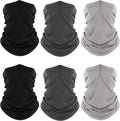 Fuinloth Neck Gaiter - 6 Pack Cooling UV Protection Face Mask Scarf for Men & Women
