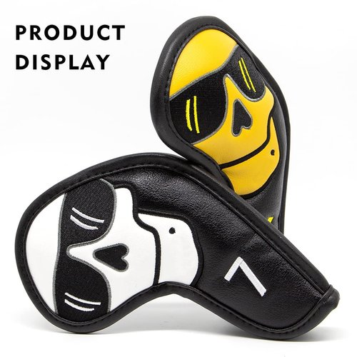 Large Skeleton Golf Club Covers, Iron Covers 10pcs/ Set (#4)