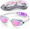 Aegend Swim Goggles - No Leak Design for Full Protection | Adult & Youth Sizes Available