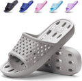 Xomiboe Shower Shoes - Quick Drying Non-Slip Sandals for Men & Women | Comfortable Bathroom Flip Flops