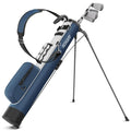 Findway Golf Stand Bag, Small Golf Bag for The Driving Range, Par 3 and Executive Courses, Lightweight Golf Club Carry Bag with Ball Holder and Pockets for Men Women