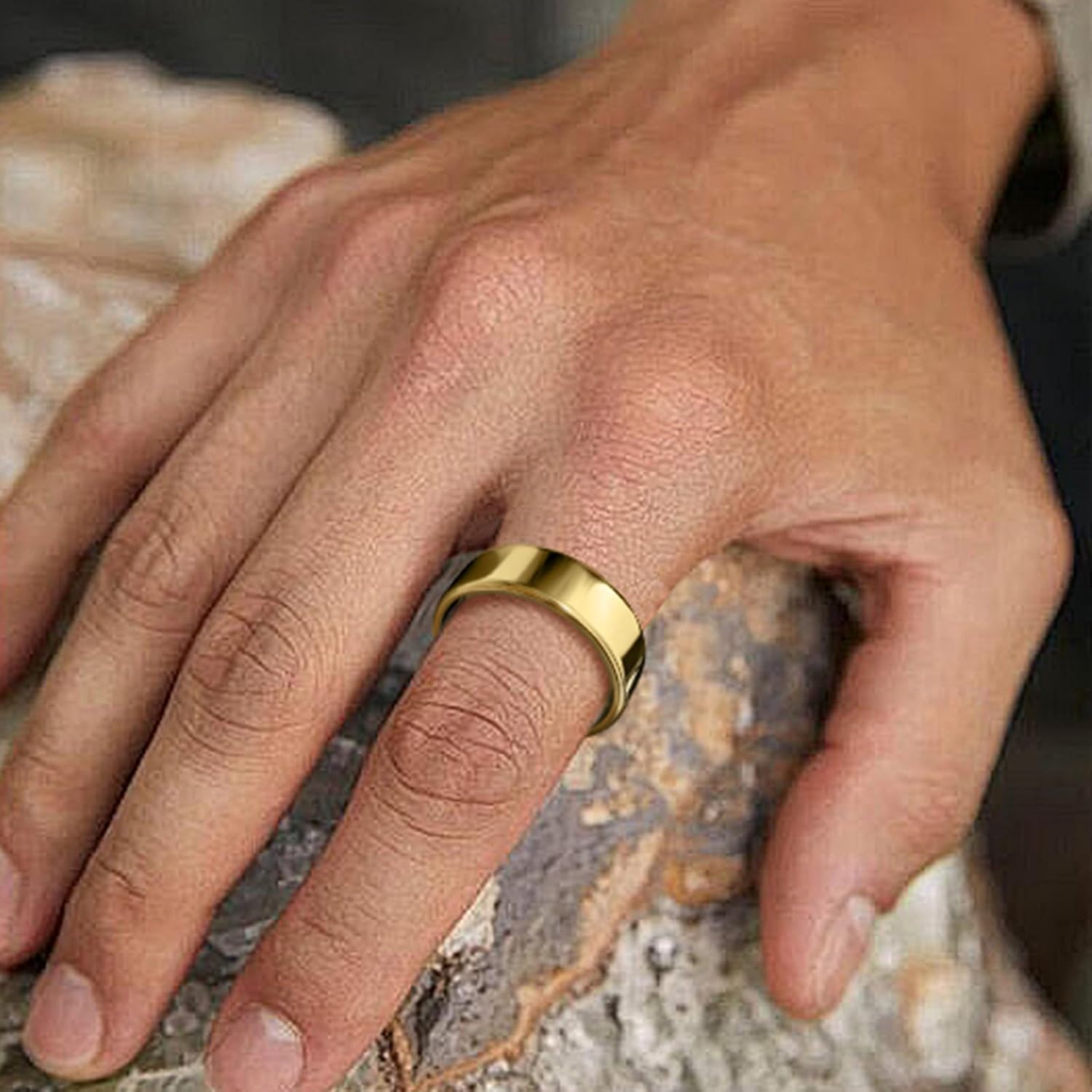 Skiennix Smart Ring - Activity, Sleep & Heart Rate Tracker | IP68 Waterproof, No Subscription Fee, Compatible with iPhone & Android
