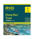 RIO Products Leaders Powerflex Knotless 9' 1X Leaders 3 Pack, Clear