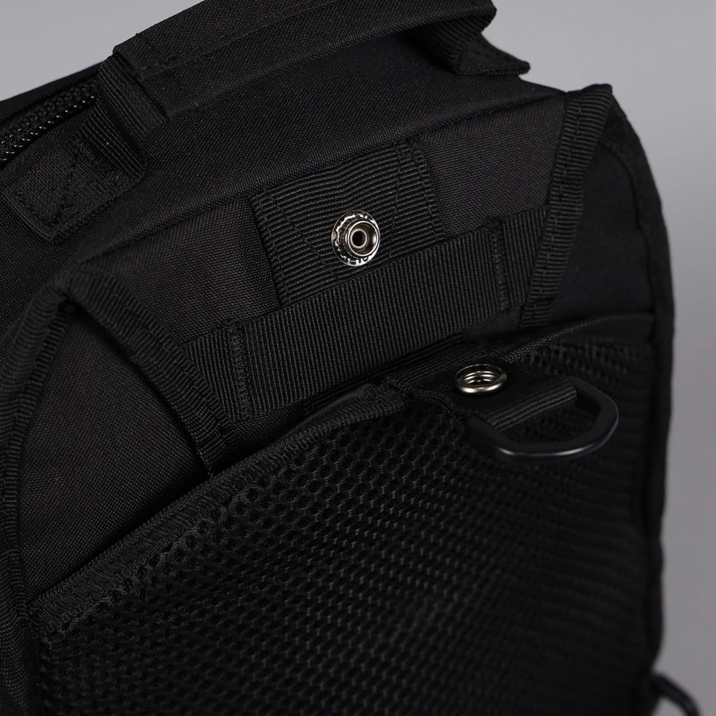 WOLFpak Tactical Sling Bag - Concealed Carry CCW Backpack | 9L Military Crossbody EDC Daypack - Alpha Black
