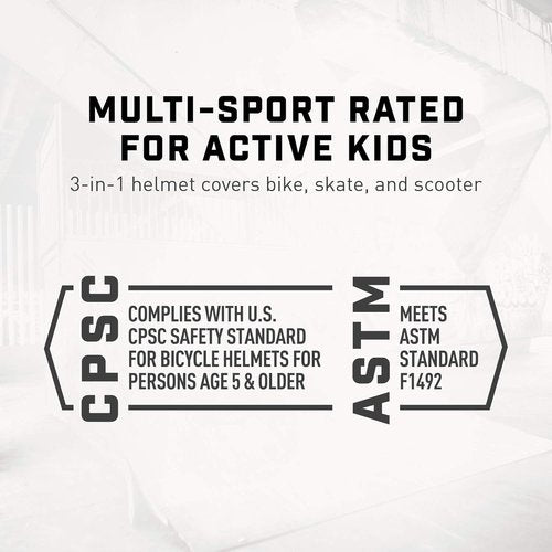 Mongoose Hardshell Skull Youth Bike Helmet - Multi-Sport Protection | Multiple Colors Available
