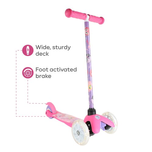 Sakar Sonic The Hedgehog and My Little Pony Self Balancing Scooters with Light Up Wheels for Kids
