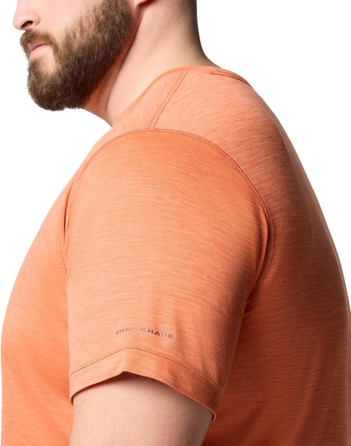 Columbia Men's Sage Peak Knit Crew - Comfortable Short Sleeve T-Shirt for Everyday Wear
