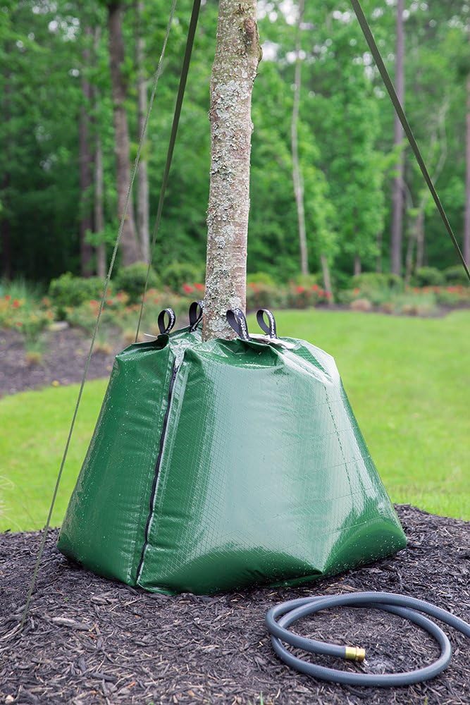 Treegator Original Watering Bag - Slow Release Design for Trees | Fits 1-8 Inch Trunk Diameter, Green