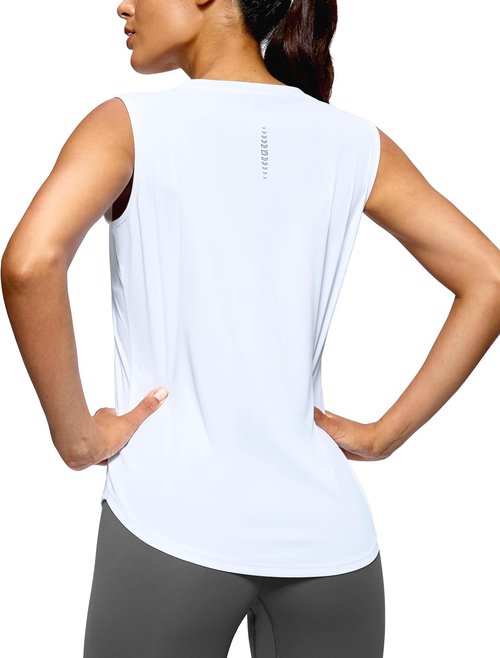 G Gradual Women's Athletic Tank Top - Lightweight Sleeveless High Neck for Running & Gym | Perfect for Tennis & Pickleball