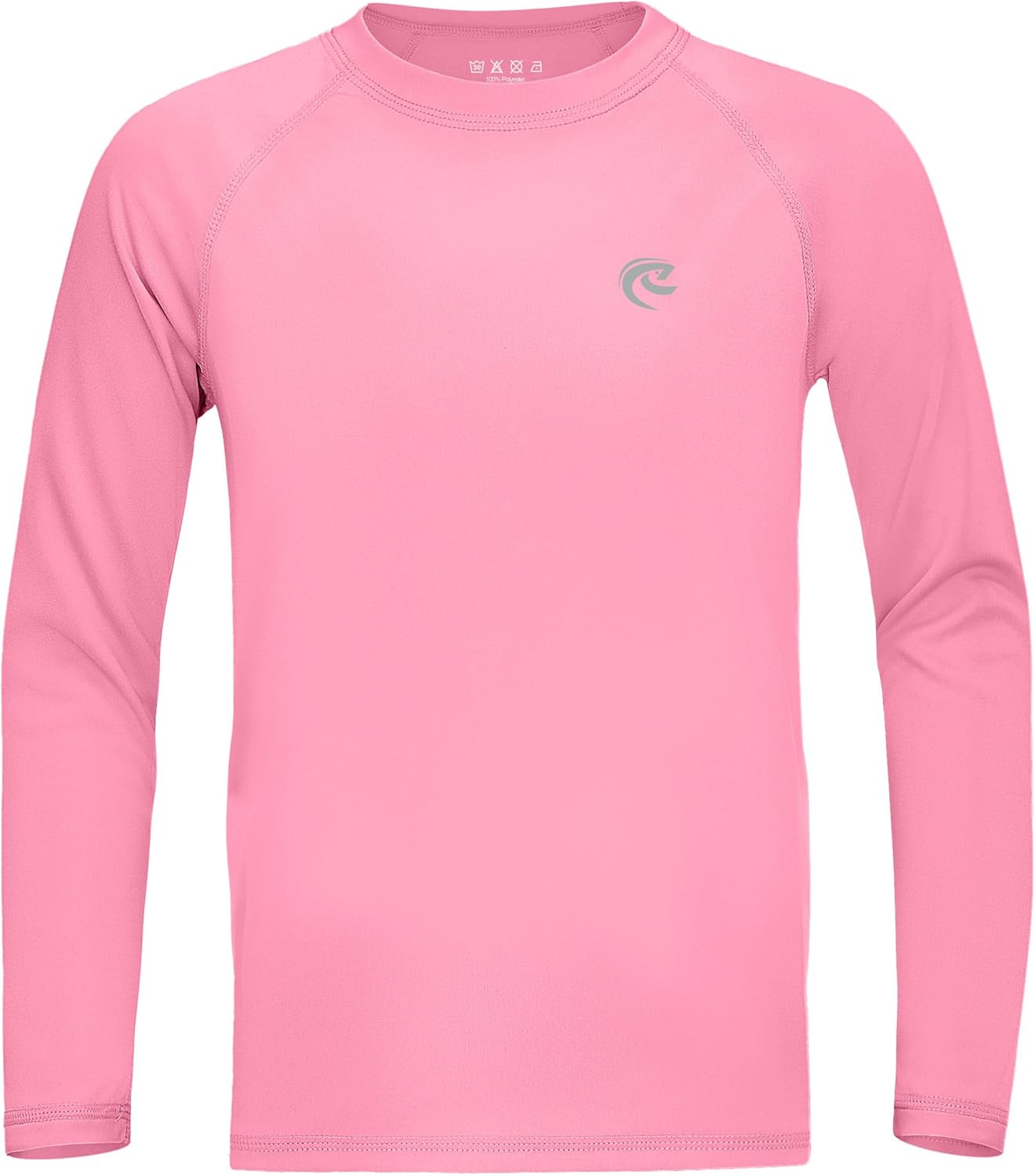 UPF 50+ Boys Swim Shirt - Long Sleeve UV Sun Protection Rash Guard | Youth SPF Water Shirt