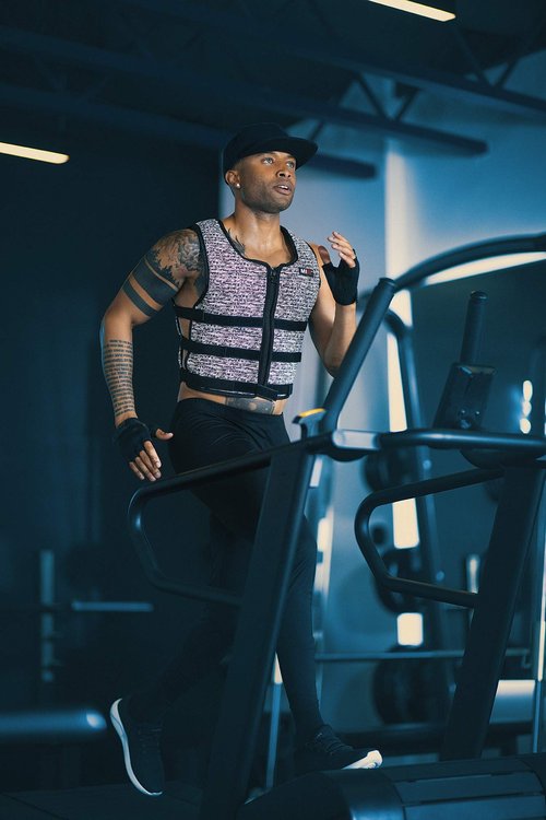 MiR Super Slim Air Flow Weighted Vest 4lbs - 32lbs (12LBS)