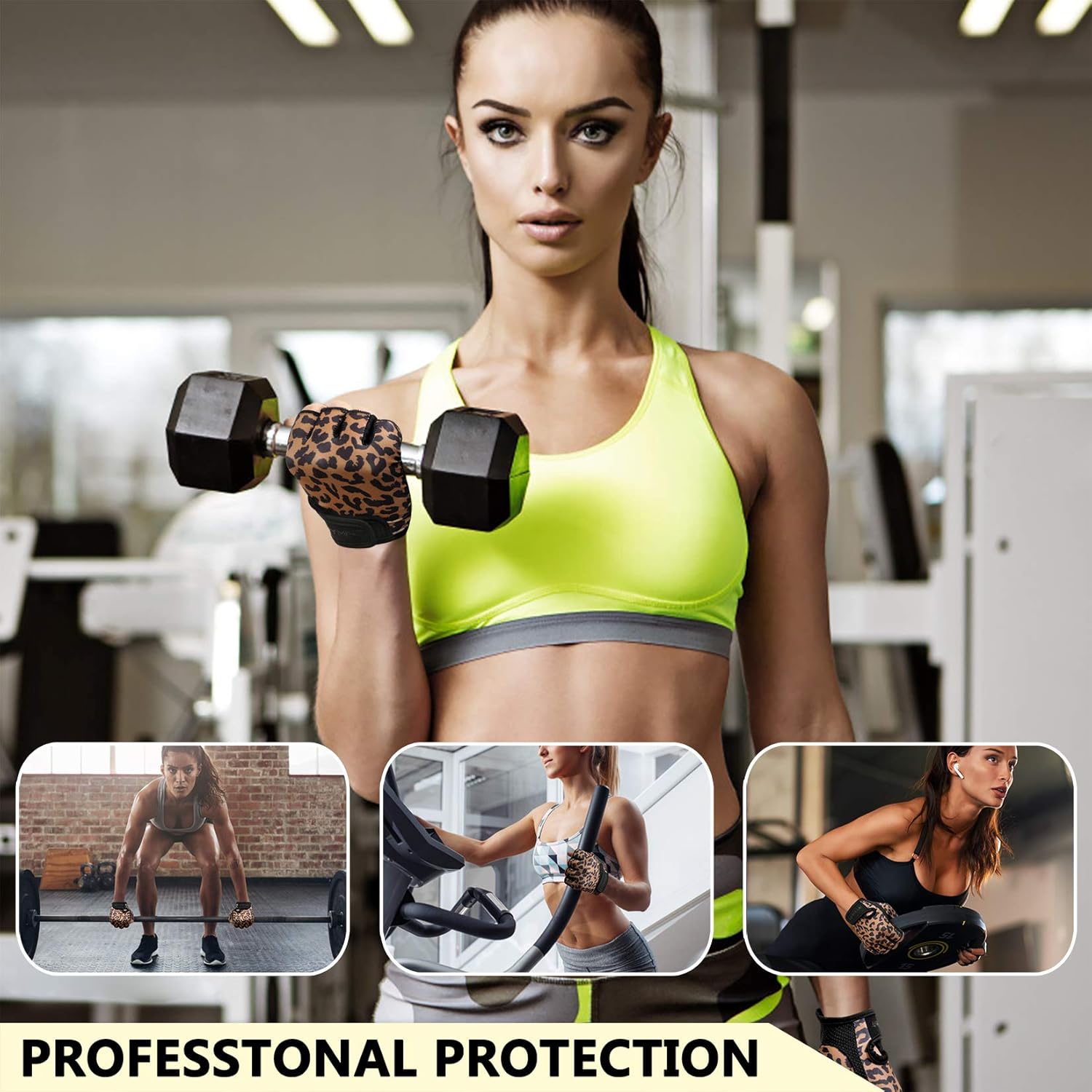 ZEROFIRE Workout Gloves - Full Palm Protection & Extra Grip for Weightlifting | Unisex Gym Gear