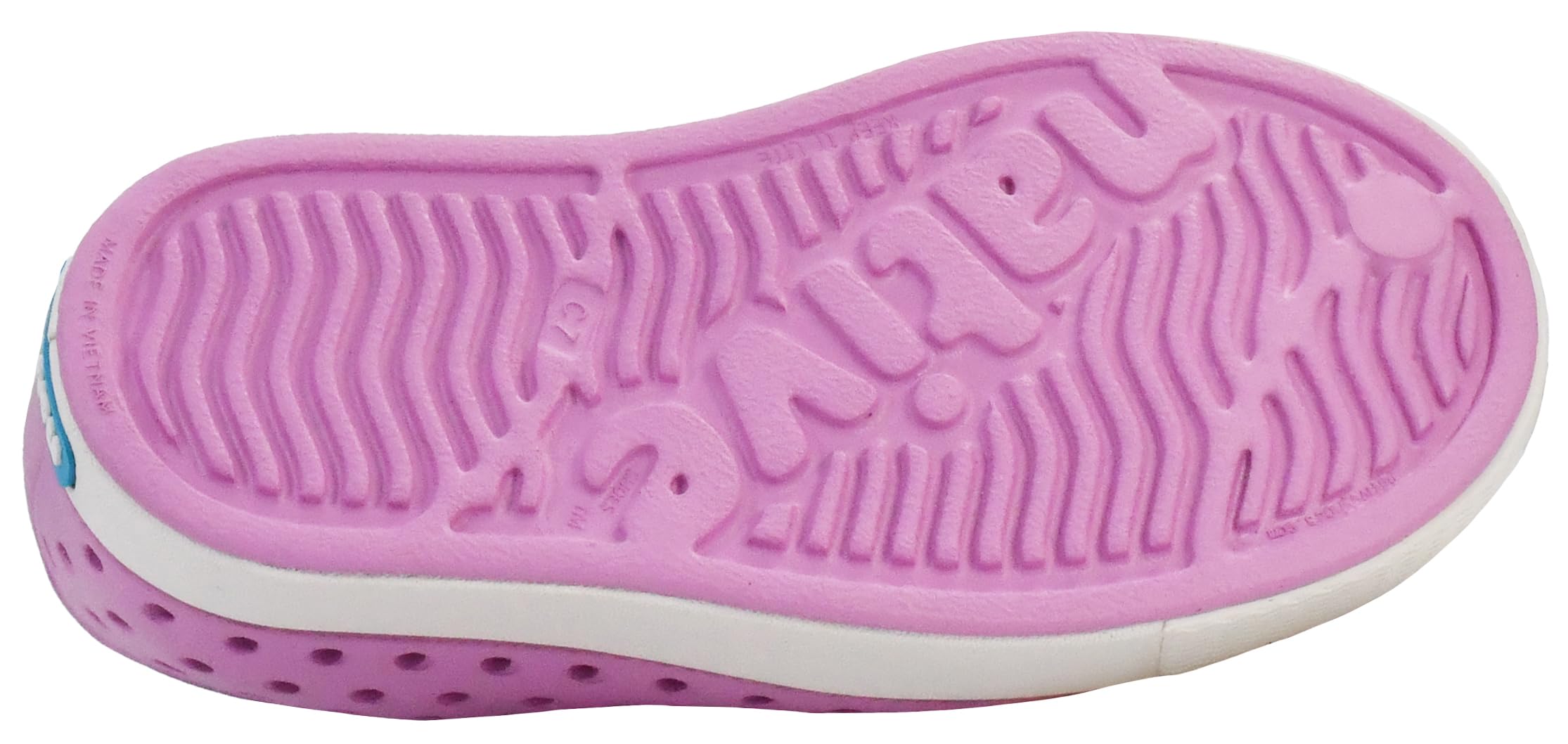 Native Shoes Unisex-Kids Jefferson Sneakers, Chillberry Pink/Shell White, 6 Toddler