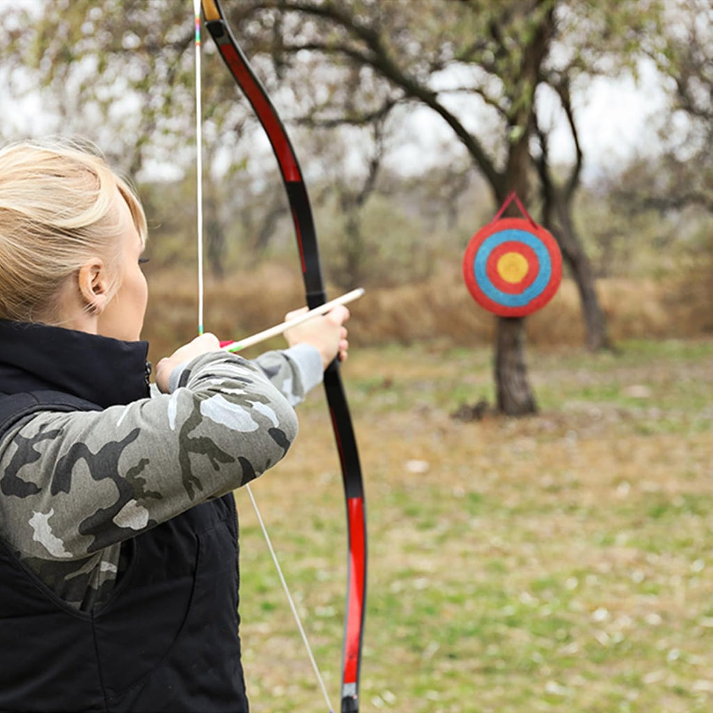 VEVOR 20" Round Straw Archery Target - Traditional Solid Straw Design for Backyard Use