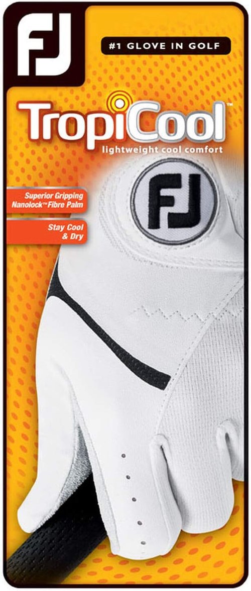 FootJoy Men's Tropicool Golf Gloves - Breathable Design for Ultimate Comfort | Perfect Fit