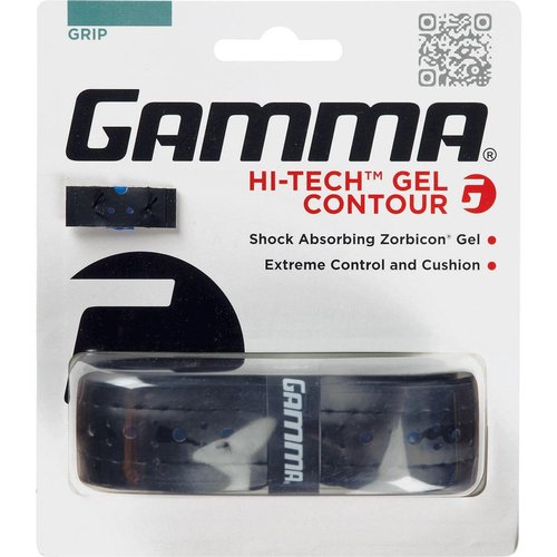 GAMMA Hi-Tech Gel Contour Replacement Grip, Black