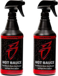 Boat Bling Hot Sauce Premium Hard Water Spot Remover - High-Gloss Wax Sealants, 32 oz | 2 Pack