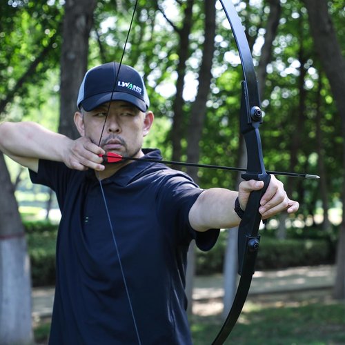 LWANO Recurve Bow - Takedown Archery Set for Adults & Youth | Left & Right Handed, 20-40lbs