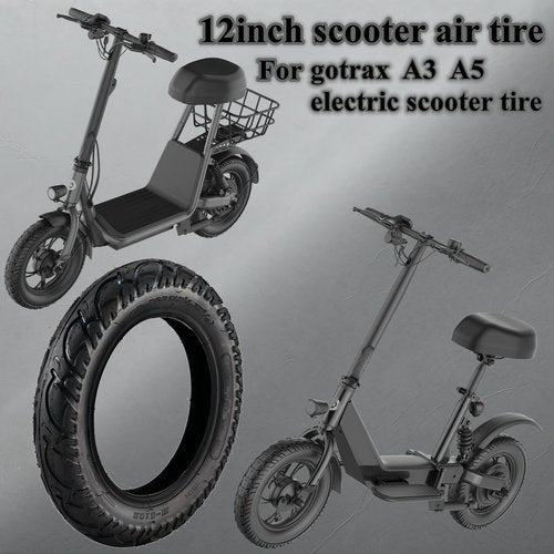12'' scooter air tires,12 1/2x2 1/4 Pneumatic Tires and inner tubes,Suitable for Gotrax A3 A5 electric scooter Pneumatic Tires,Gyroor scooter tire