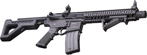 DPMS Full Auto BB Air Gun - CO2-Powered with Dual Action Capability for Enhanced Shooting Experience