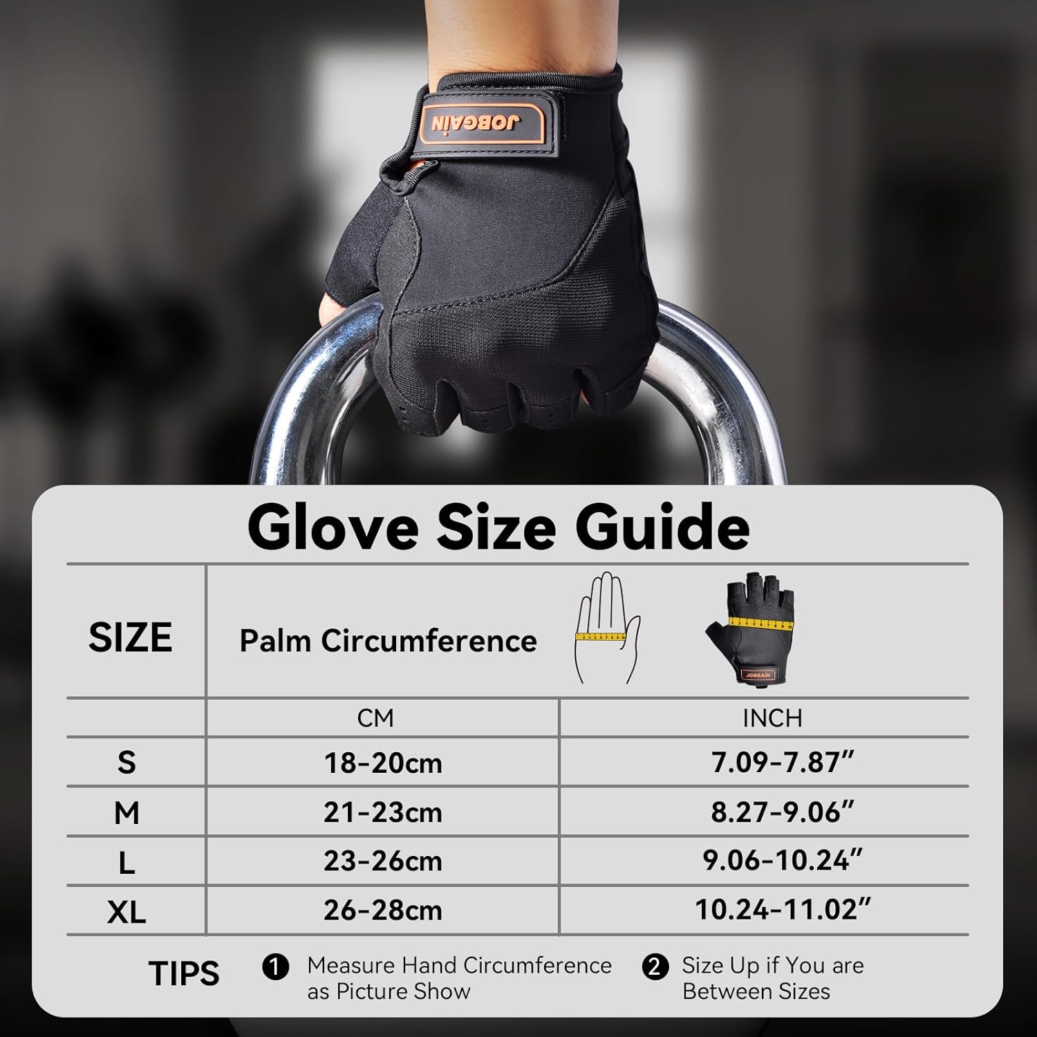 Skiennix Workout Gloves - Breathable Weight Lifting Gloves with Grip & Shock Absorption | Full Palm Protection for Gym & Fitness