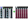 ALIEN PROS 12 Pack Sailor Mix & Fire Tennis Racket Grip Tape – Tac Moisture Feel Tennis Grip – Wrap Your Racquet for High Performance