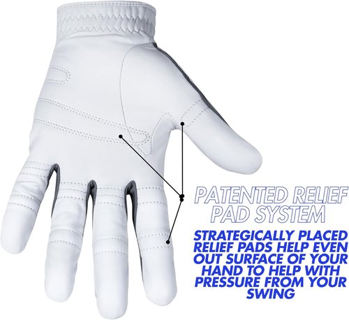 Bionic Men's Golf Glove - Performance Grip Pro | Premium Leather for Enhanced Control