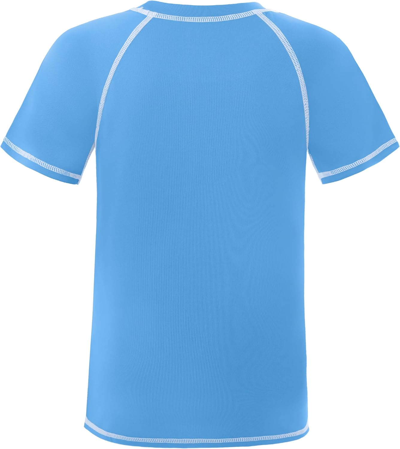 Roadbox Boys Rash Guard - Short Sleeve Swim Shirt with UPF 50+ Sun Protection | Ideal for Surfing & Fishing